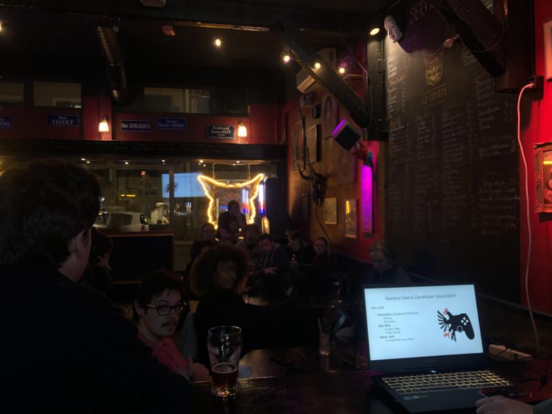 Indie Devs Geneva meetup photo