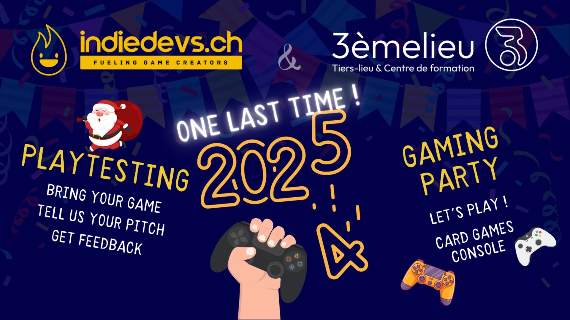 Meetup: : End of year Party !